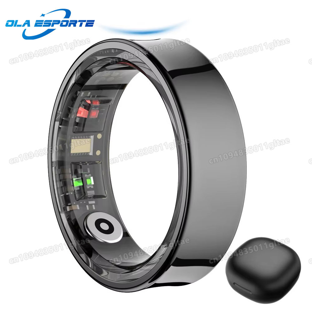 Smart Ring Health - Inteligentny pierścień R10 z etui ładującym