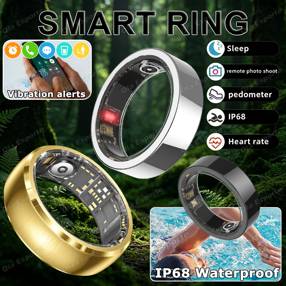 Smart Ring Health - Ulepszony inteligentny pierścień z funkcją przypomnienia