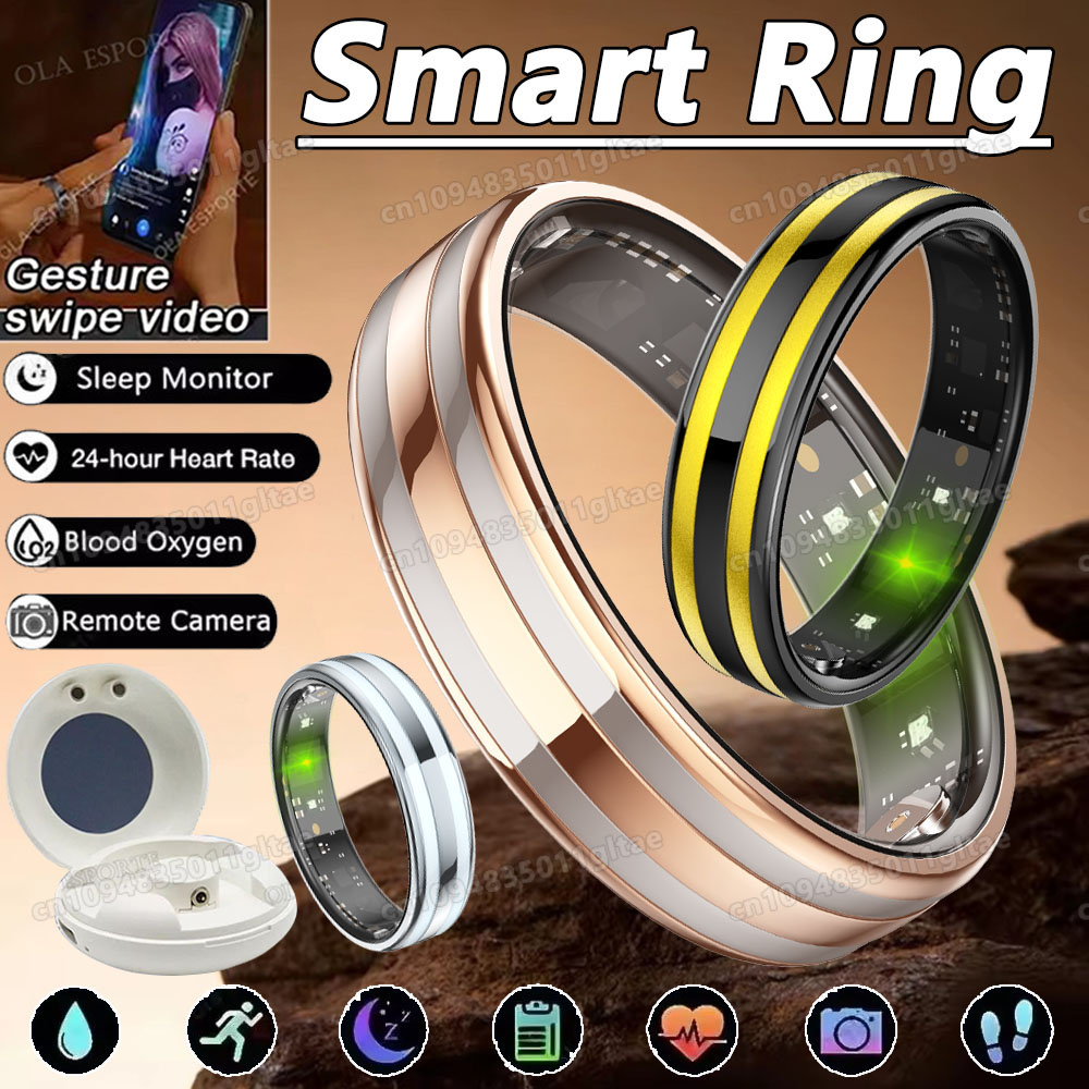 Smart Ring Health - Inteligentny pierścień z czujnikiem gestów, monitor