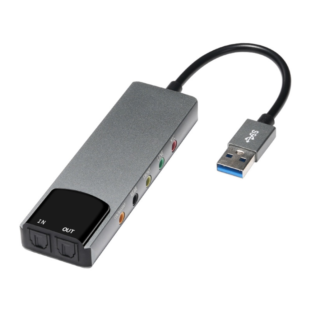 Nowa karta dźwiękowa USB 7.1 5 – Usb Sound Card External recenzja i cena