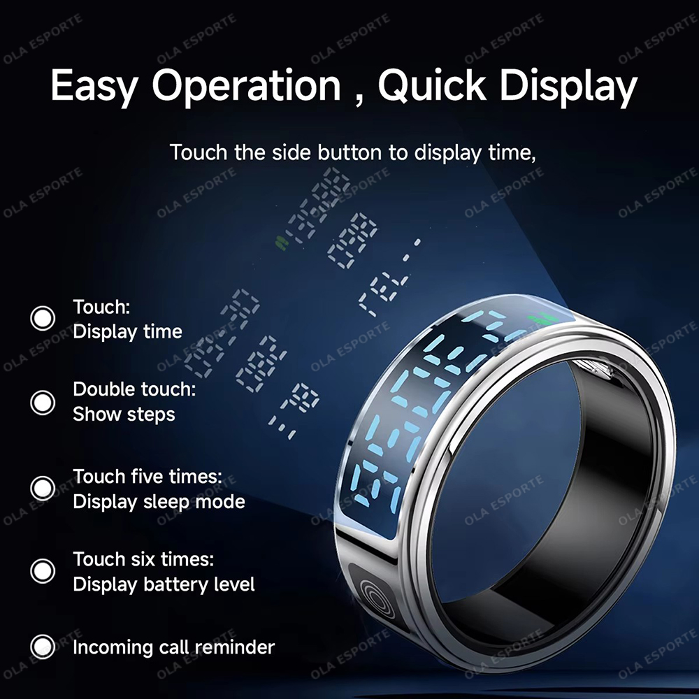 Inteligentny pierścień z funkc – Smart Ring Health recenzja i cena
