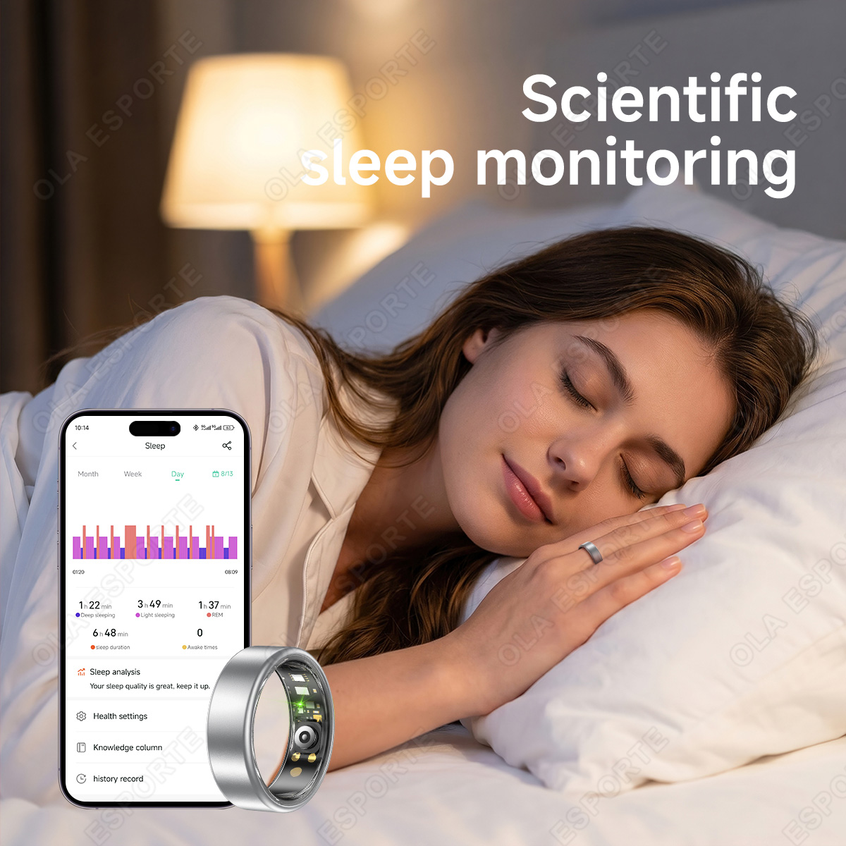 Inteligentny pierścień dla kob – Smart Ring Health recenzja i cena