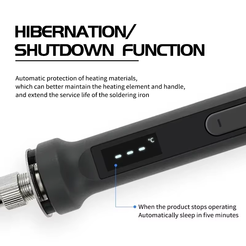 Zestaw cyfrowej lutownicy 100W – Electronic Gadgets recenzja i cena