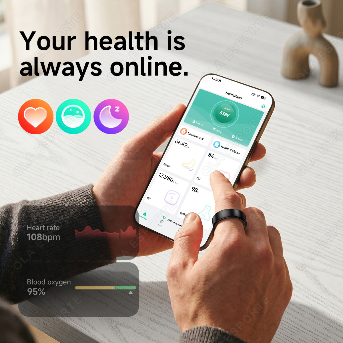 Inteligentny pierścień R10 z e – Smart Ring Health recenzja i cena