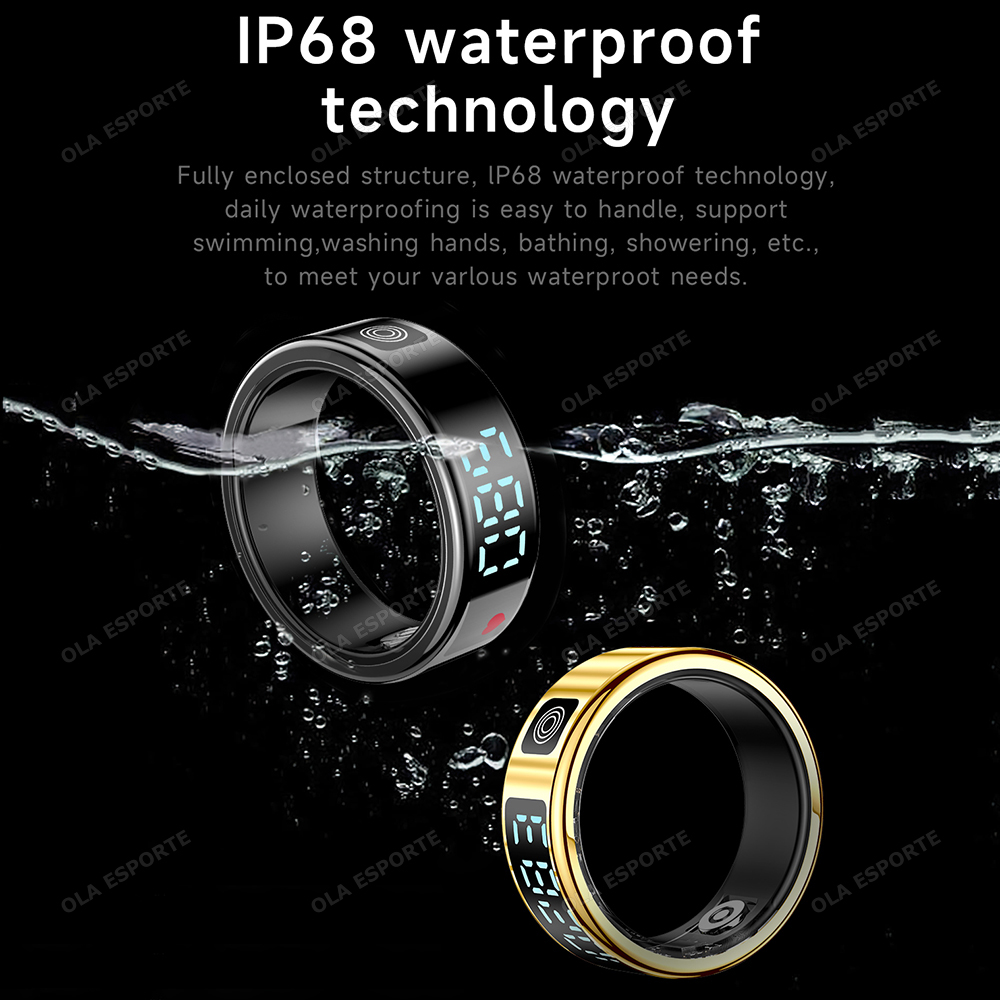 Inteligentny pierścień z wyświ – Smart Ring Health recenzja i cena