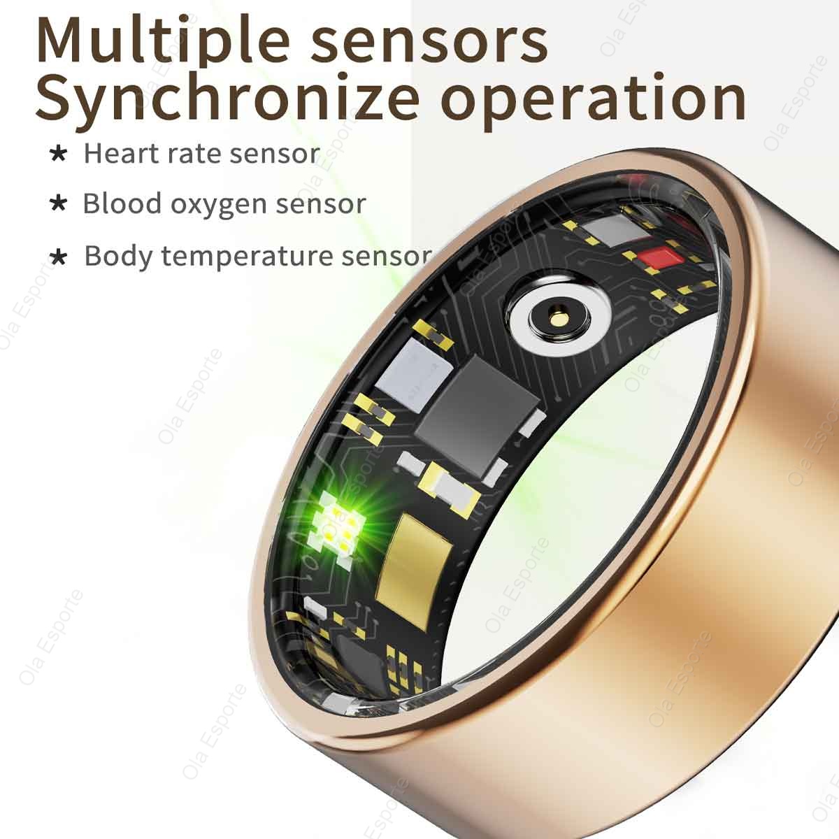 Inteligentny pierścień ze stop – Smart Ring Health recenzja i cena